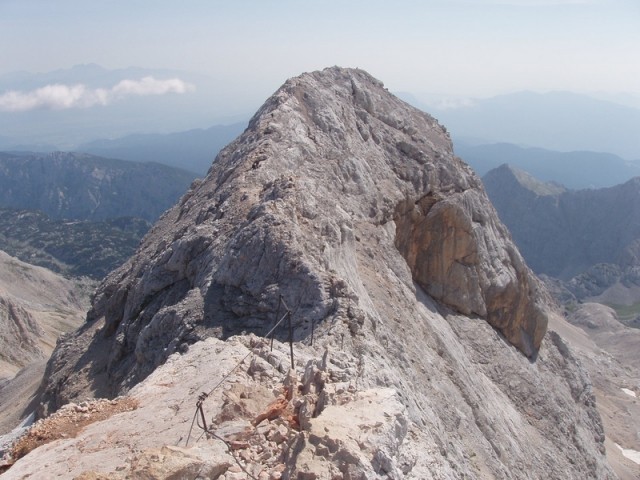 20090826 Vrata Luknja Plemenice Triglav Kreda - foto