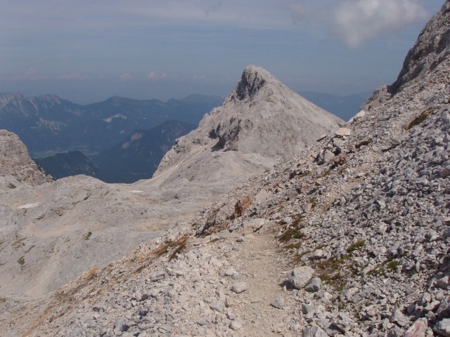 20090826 Vrata Luknja Plemenice Triglav Kreda - foto