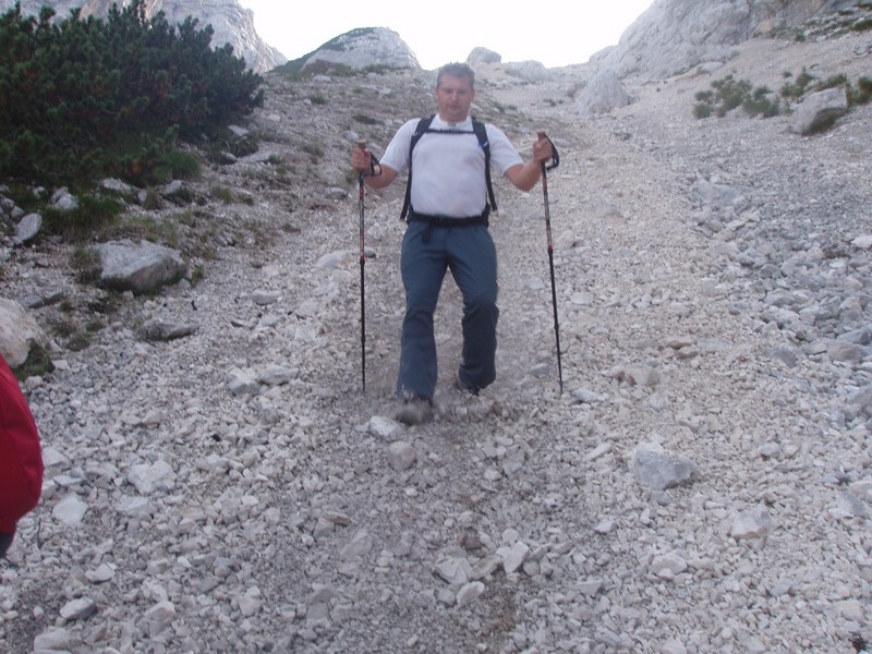 20090826 Vrata Luknja Plemenice Triglav Kreda - foto povečava