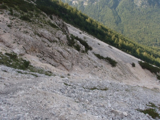 20090826 Vrata Luknja Plemenice Triglav Kreda - foto