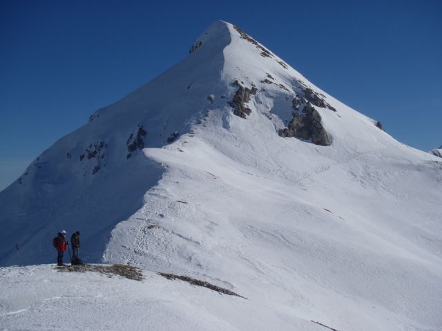 20110208 Komna in vrh Bogatina - foto