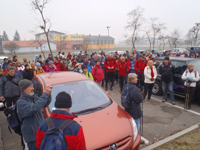 Končno so prispeli tudi prijatelji iz Mojstrane.