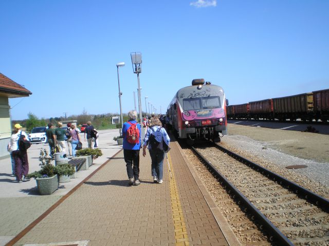 20110410 Z vlakom na Hodoš - foto