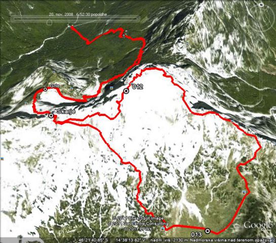 Prehojeno 15,5km 1958m vzpona in toliko spusta