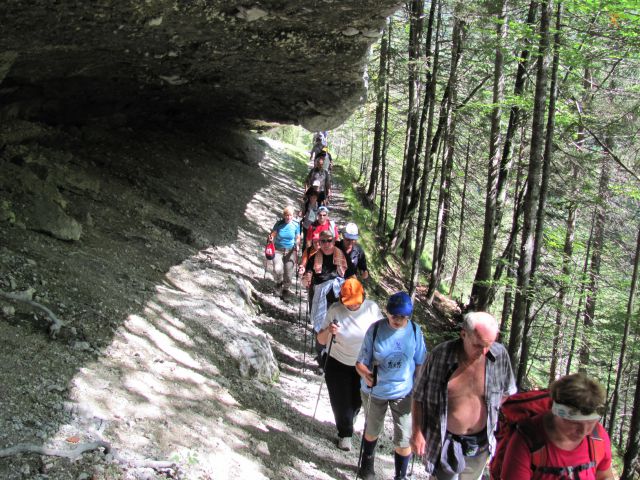 20110910 Mojstrana pod galerijami Vrata - foto