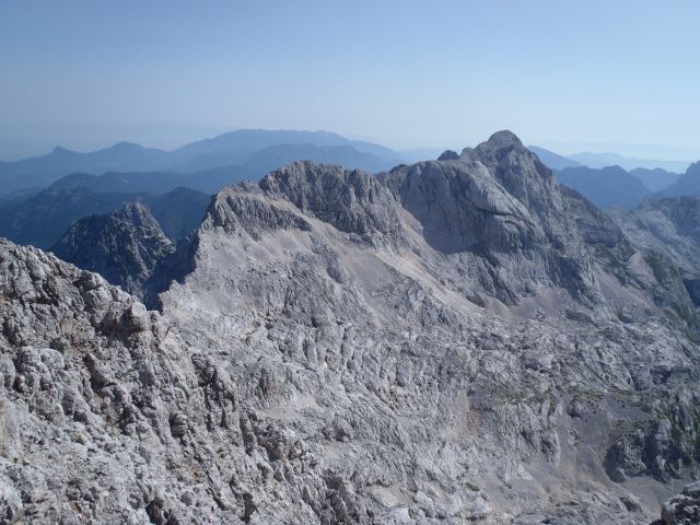 Delček mlinarskega, Dolgi hrbet in čez Štruco do Skute.