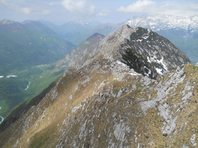 Pogled na gorski greben Polovnik