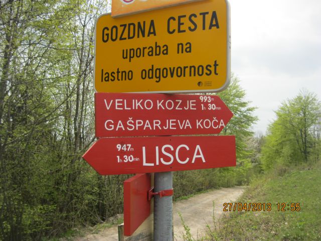 20130427 Vel. Kozje-Lovrenc-Lisca - foto