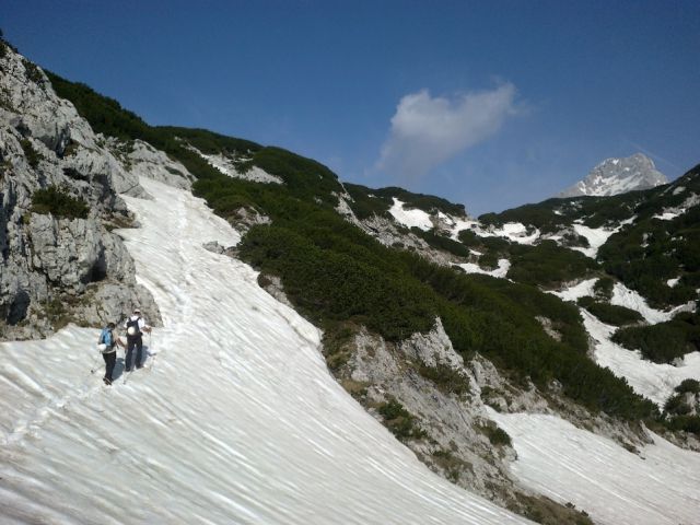 Pot proti planini Korošici