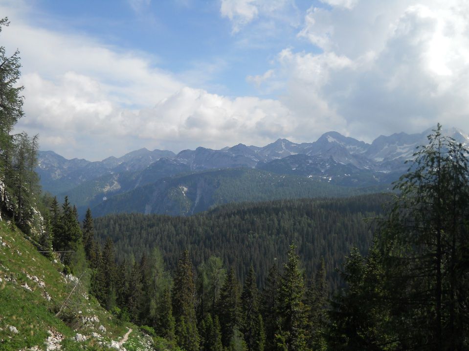 Razgled na Bohinjsko hribovje