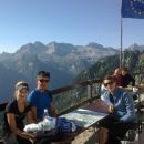 Počitek pri koči Rifugio Corsi (1874m)