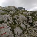 Pot proti Bivaku IV na Rušju