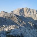Razgled na Gubno (levo) in Dolkovo špico (desno)