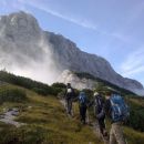 Pot od Cojzove koče na Kalško goro in Kalški greben (plezalna pot)
