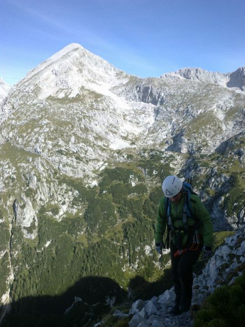 Pot od Cojzove koče na Kalško goro in Kalški greben (plezalna pot)