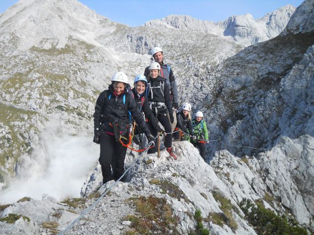 Plezalna pot na Kalški greben