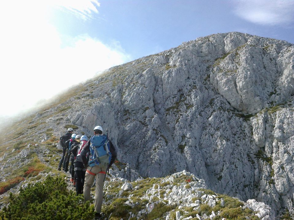 Plezalna pot na Kalški greben