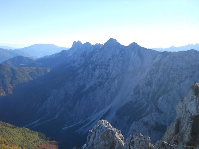 Razgled na Košuto (proti Košutnikovemu turnu)