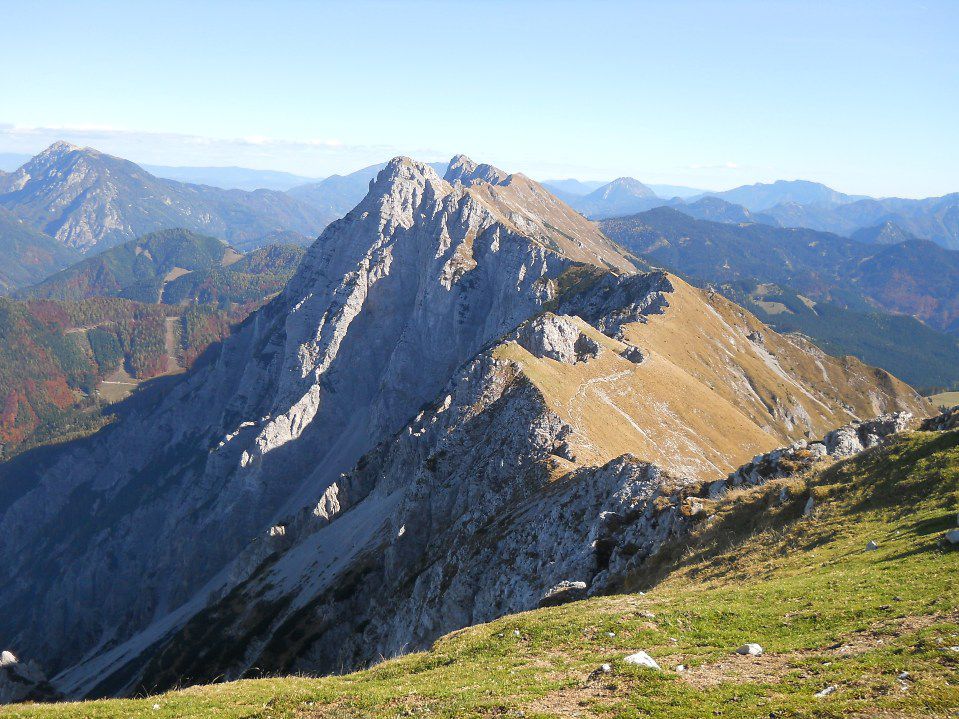 Pogled na greben Košute