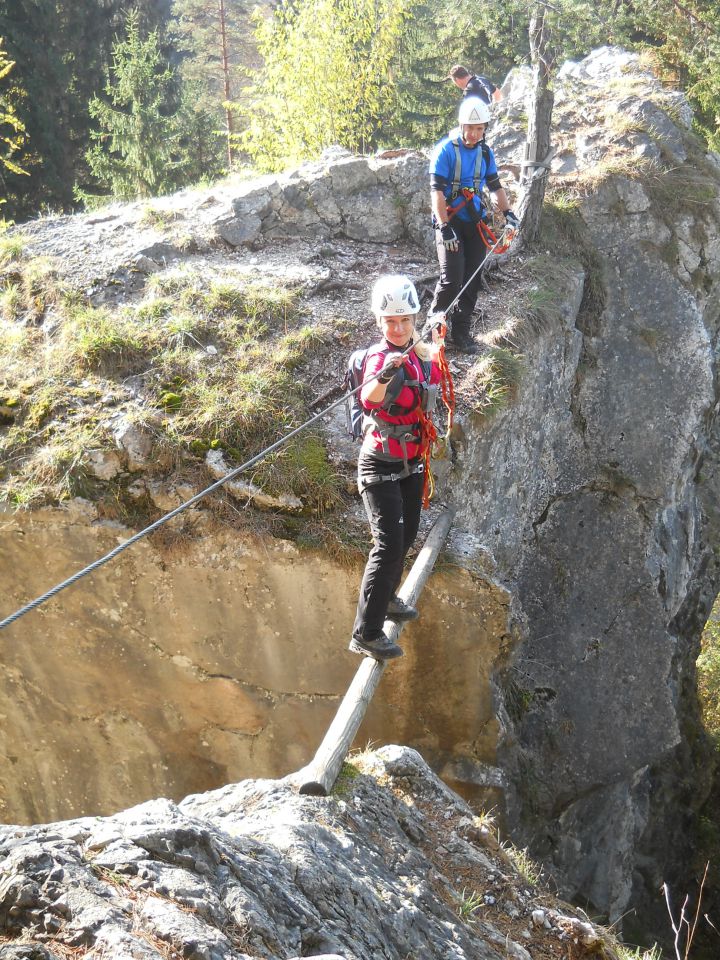 20131027 Ferrate v Škocjanu (Kanzianiberg) - foto povečava