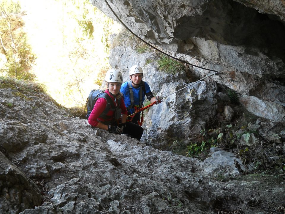 20131027 Ferrate v Škocjanu (Kanzianiberg) - foto povečava