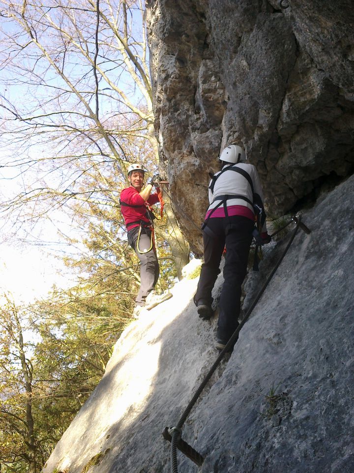 20131027 Ferrate v Škocjanu (Kanzianiberg) - foto povečava