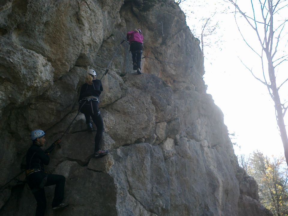 20131027 Ferrate v Škocjanu (Kanzianiberg) - foto povečava