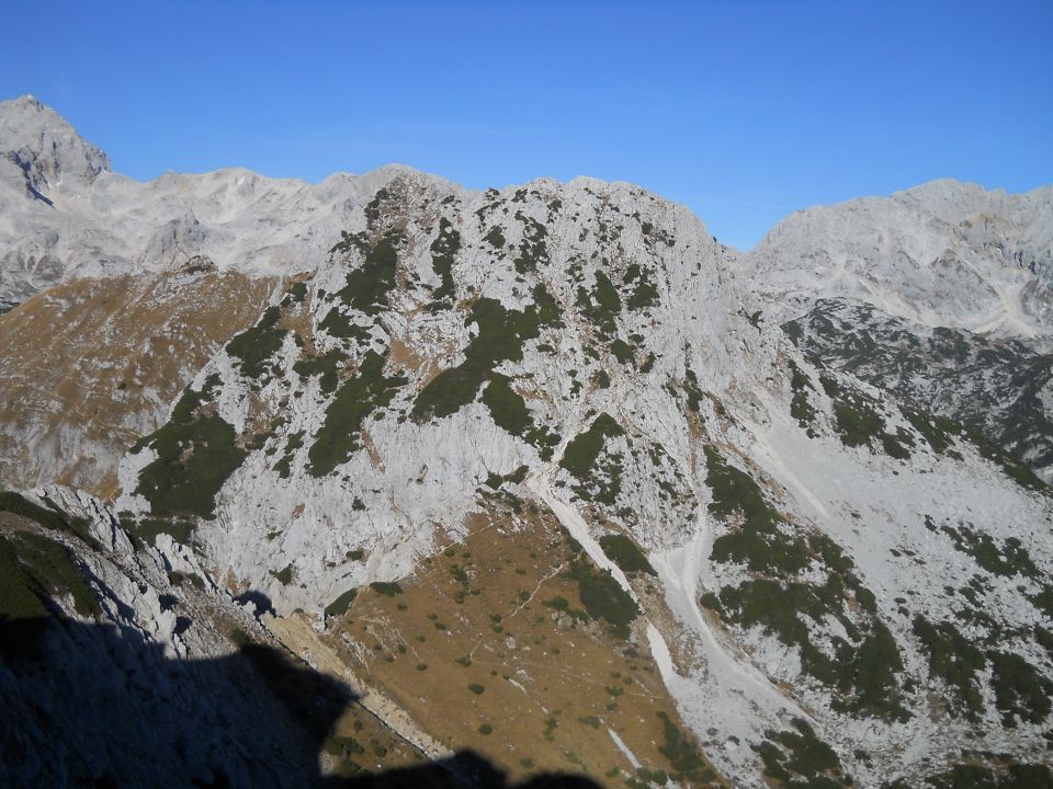 Pogled na Mali Draški vrh