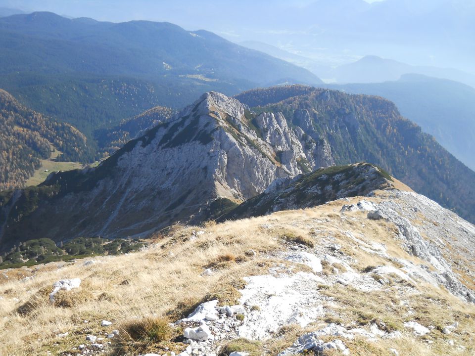 Pogled na Ablanco in Studorski preval