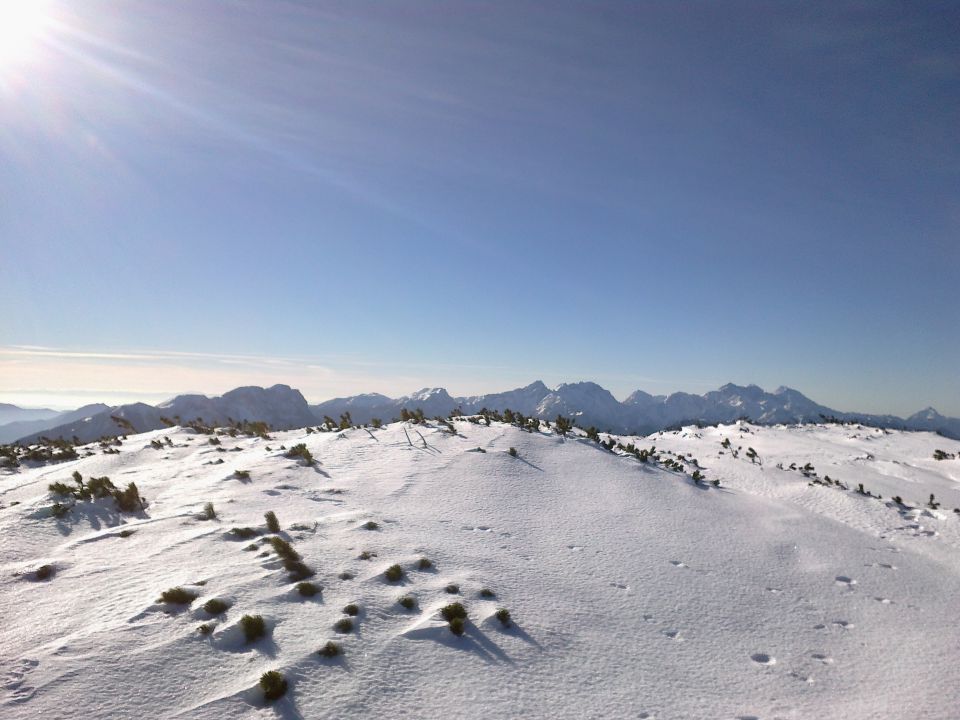 Razgled na Kamniško-Savinjske alpe