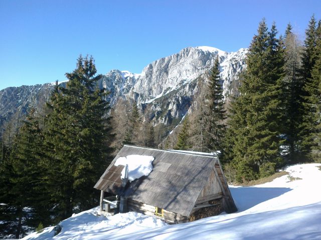 Razgled iz poti na vrh Kordeževe glave