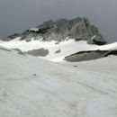 Pogled nazaj na prehojeno pot in Zelenjak