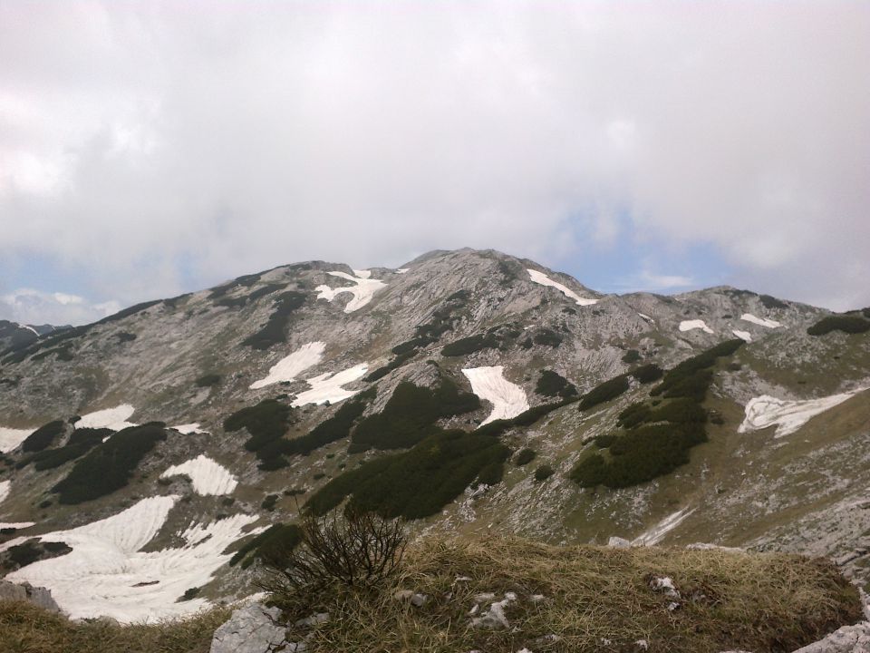 Razgled s poti nazaj na Lanževico