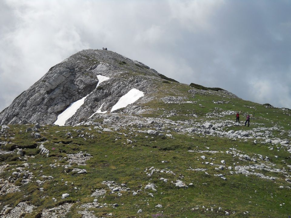 Pogled proti vrhu