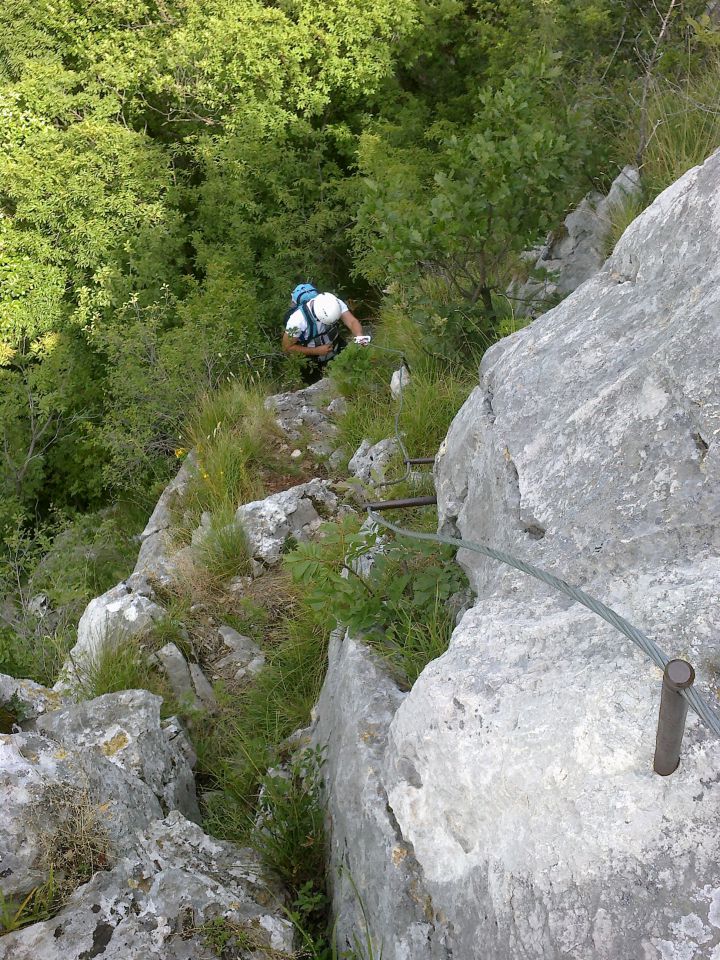 Plezalna pot Velike Pećine