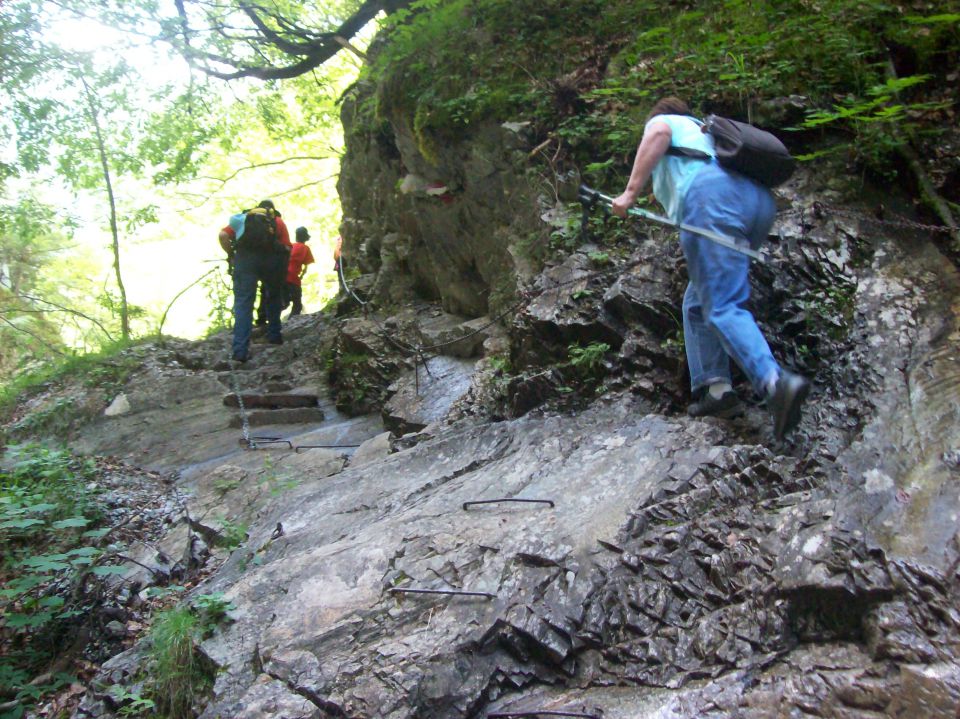 20140706 Soteska Karnitzenklamm - foto povečava