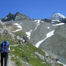 Vzpon proti koči Stüdlhütte in razgled na Großglockner