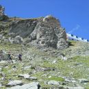 Vzpon proti koči Stüdlhütte in razgled na Großglockner