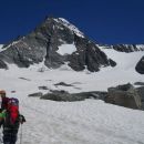 Pot proti koči Erzherzog Johann Hütte in razgled na Großglockner