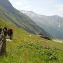 Pot proti koči Lucknerhütte