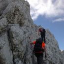 Plezalna pot na Koroško Rinko čez Križ