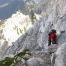 Plezalna pot na Koroško Rinko čez Križ