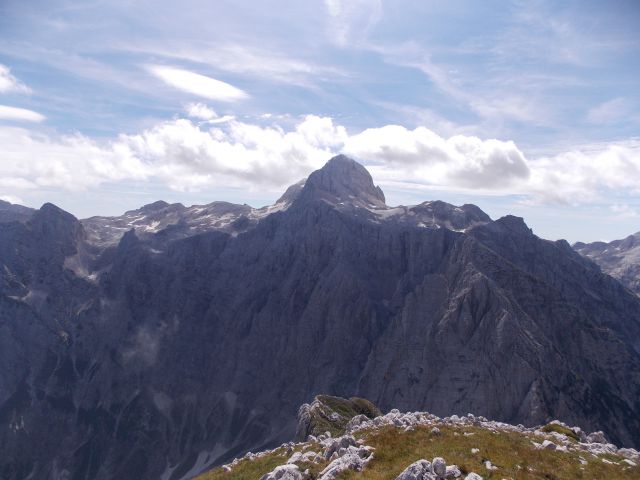 Razgled z vrha na Triglav