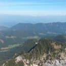 Razgled z vrha proti severu v Avstrijo