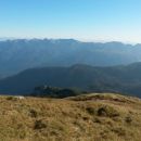 Razgled iz vrha na Bohinjske gore
