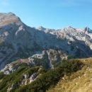 Razgled iz vrha na Debeli vrh, Vršake, Vrh Hribaric, Mišelj konec in Škednjovec
