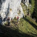 Spust po brezpotju proti Planini Blato