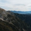Razgled iz vrha na Tosc, Viševnik, Karavanke in Kamniško-Savinjske alpe