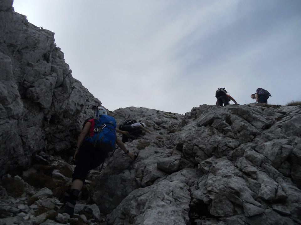 Vzhodna pot na Škednjovec (2. stopnja težavnosti plezanja)