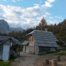 Razgled iz planine na Ograde, Vrh Hribaric, Škednjovec in Krsteniški Stog